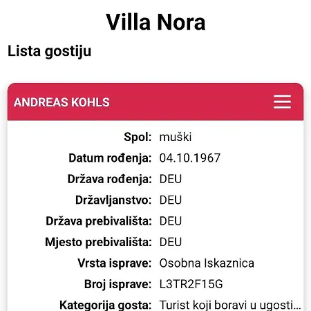 Villa Nora Hvar Bed & Breakfast Hvar Town